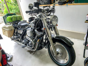 走行距離10万km越え90年式harley Davidson Fxrとの29年間の記録 キャンプクエスト