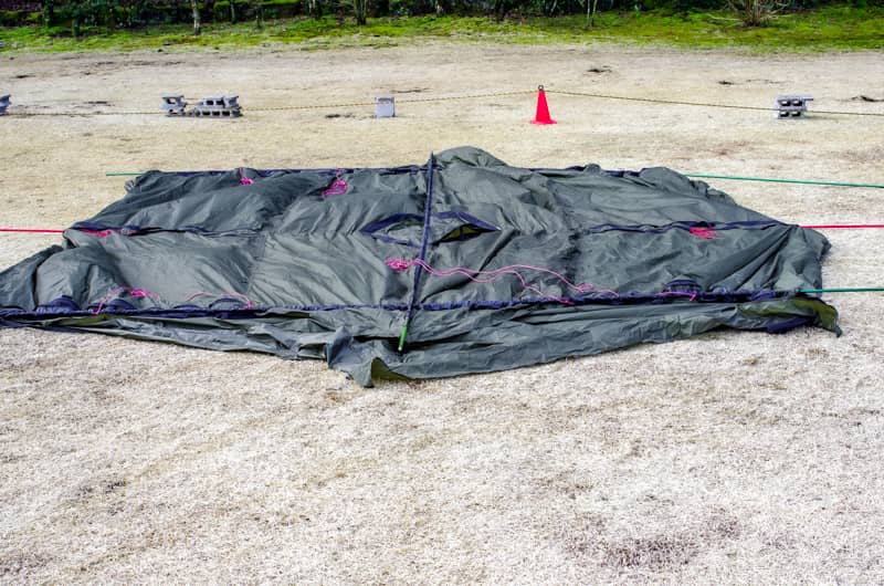 「V-HOUSE」設営手順4