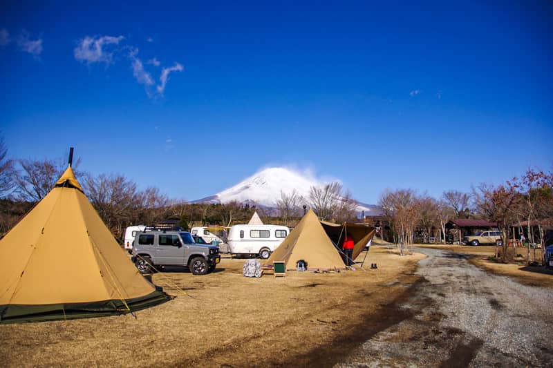 やまぼうしオートキャンプ場で富士山を一望できるサイト選びのポイントを解説 キャンプクエスト