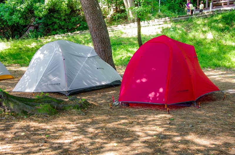 ZEROGRAM ゼログラム PCT UL 2 MF ダブルウォールテント light gray 