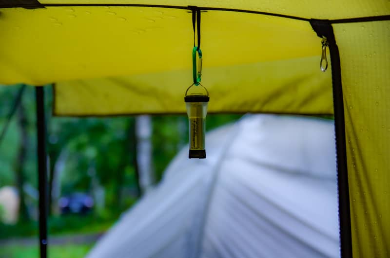 雨キャンプを快適に過ごす為の装備