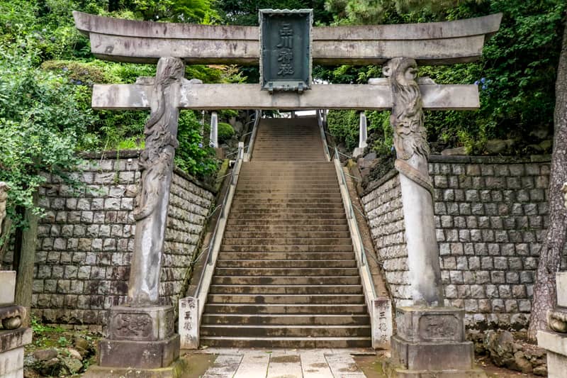 品川神社の鳥居