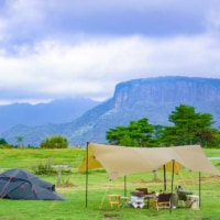 内山牧場キャンプ場は日本のエアーズロックが拝める360度パノラマ絶景のキャンプ場