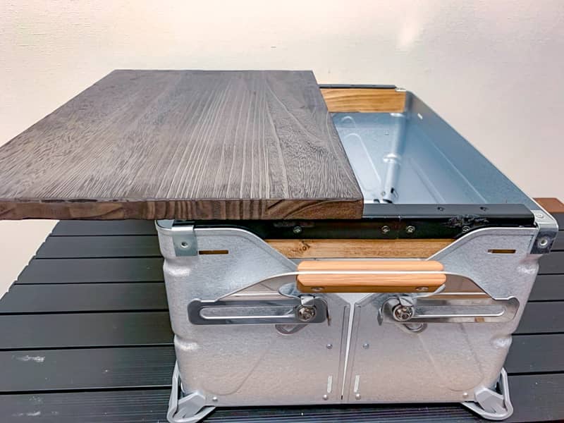 美品シェルフコンテナ25天板シェルコントップボード 踊り 