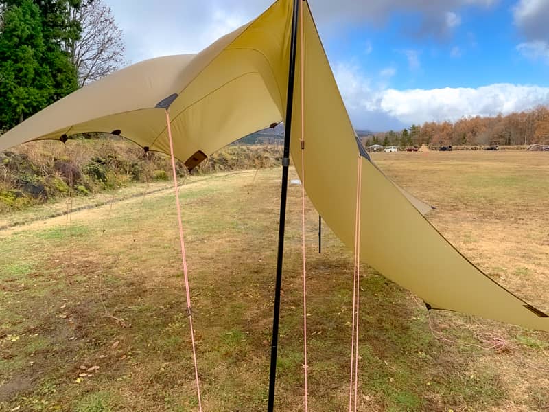 安心感抜群のタープ ヒルバーグ Tarp 10 Tarp を持っていて損しない理由 キャンプクエスト