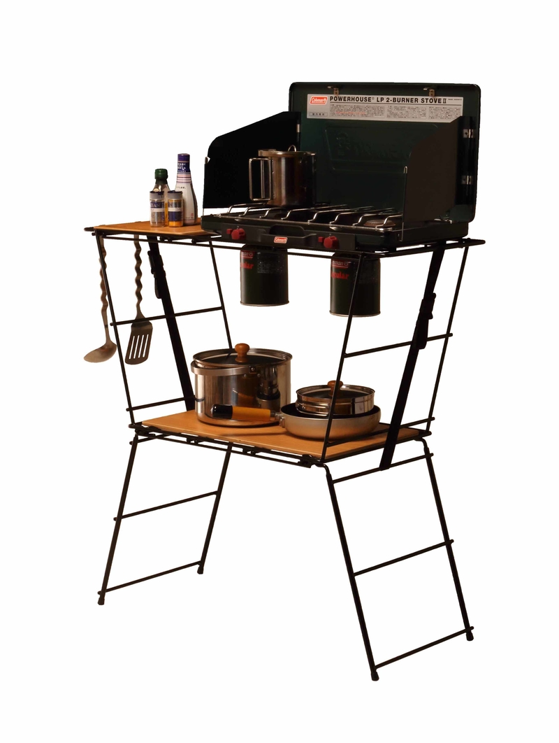 Crank Cooking Table