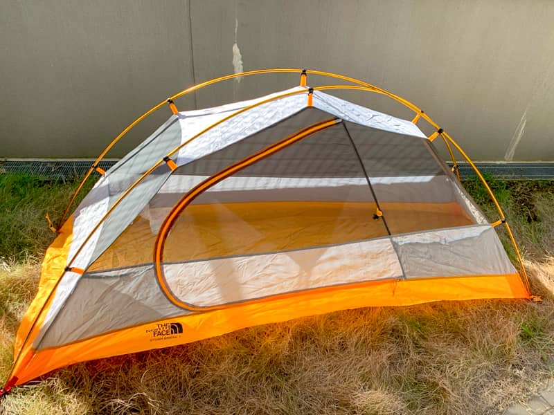 おひとり様キャンプに最適な軽量テント「ノースフェイス ストーム 