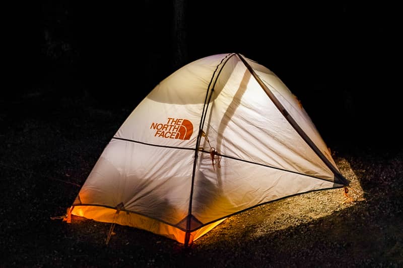 おひとり様キャンプに最適な軽量テント「ノースフェイス ストーム 