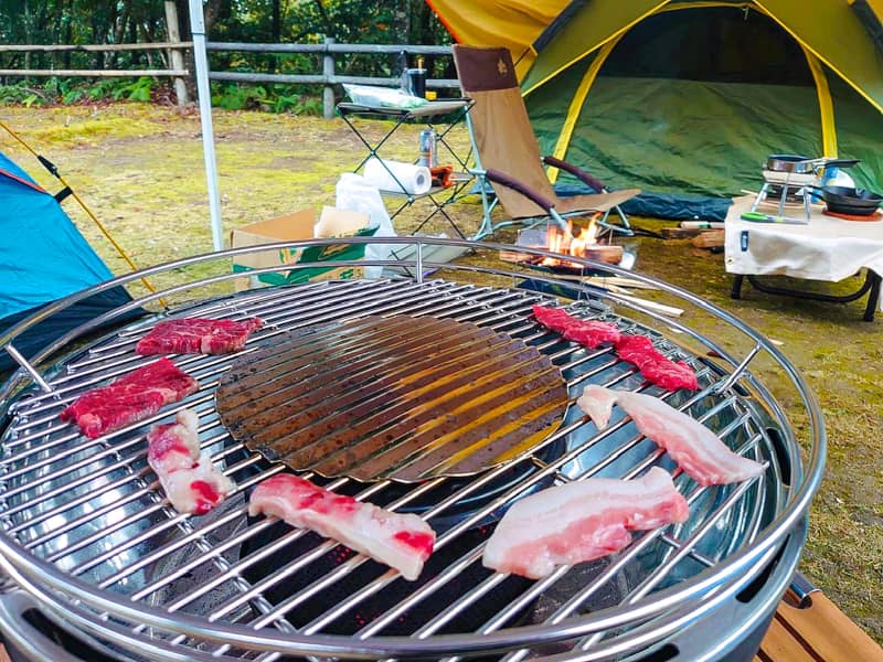 自宅の庭でBBQが出来る！？無煙バーベキューコンロ「ロータスグリル」レビュー！ – キャンプクエスト