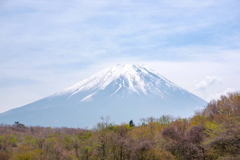 全ての場所から富士山が見えるわけではない