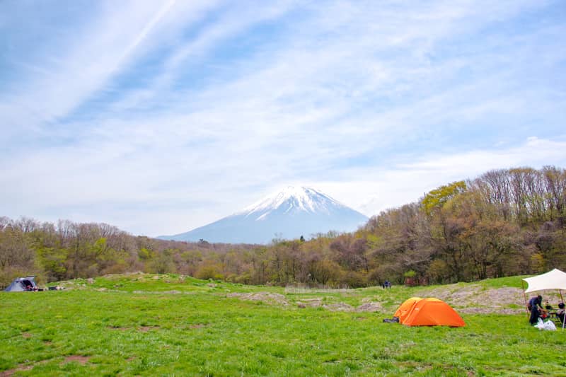 迫力の富士山ビューが素敵なフリーサイト