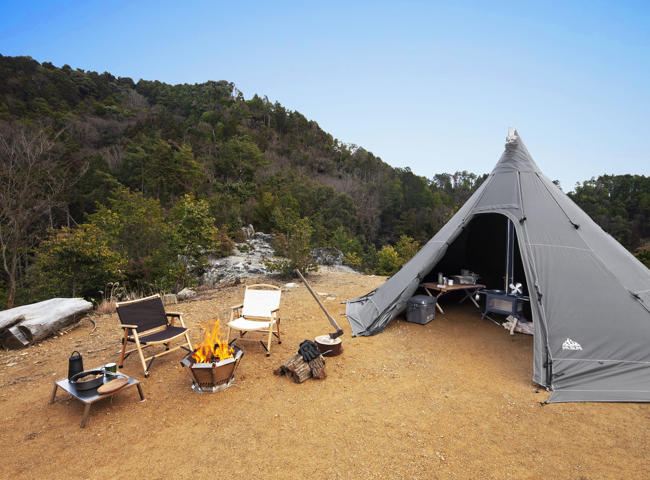 冬キャンプが捗る！薪ストーブ屋が作る「薪ストーブのためのテント」が登場