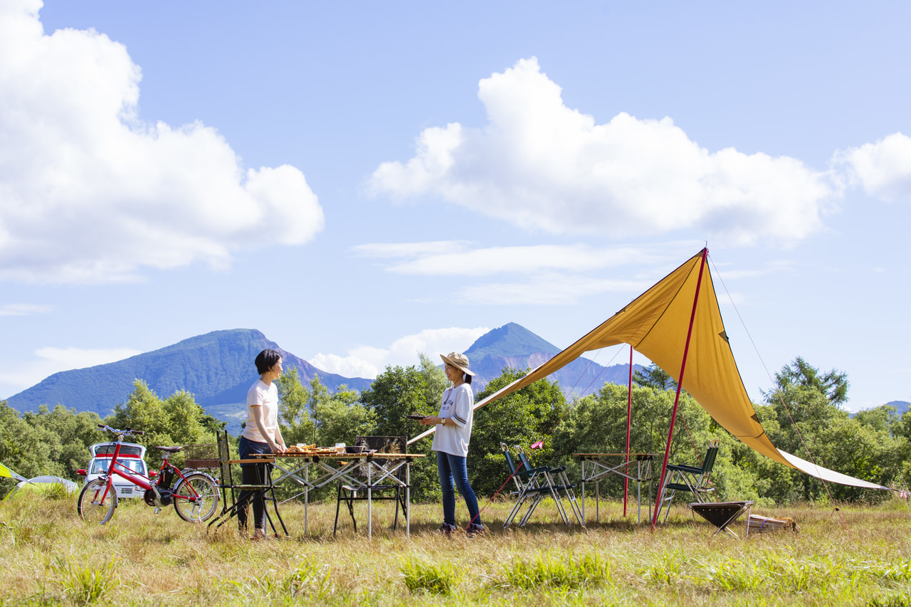 休暇村裏磐梯キャンプ場で2泊3日の滞在モニター募集 キャンプセット丸ごと無料レンタル キャンプクエスト