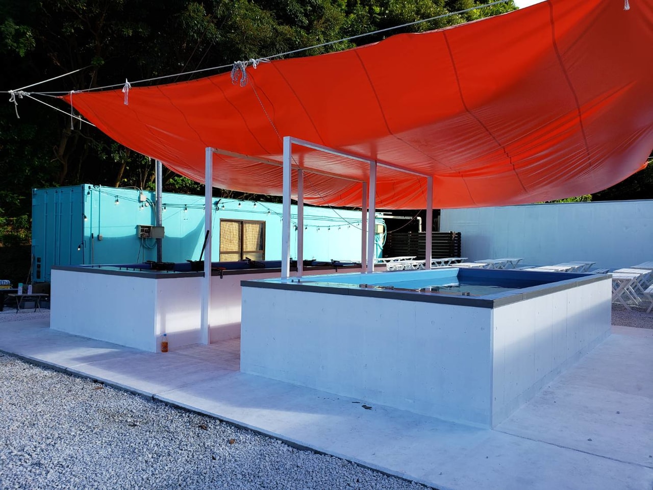 日本初 釣り堀 q 直売所が一体になった体験型施設が千葉にオープン キャンプクエスト