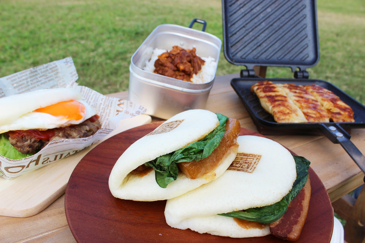 キャンプ飯に長崎角煮まんじゅうはいかが？「お一人様用キャンプ飯セット」が10月限定販売！
