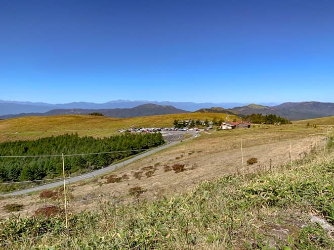 ビーナスラインやアルプスの山々も絶景です