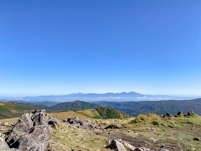北東方向からは浅間連山を一望できます