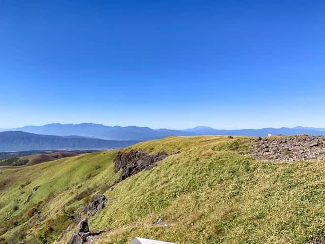 南西方向からは中央アルプスを一望できます