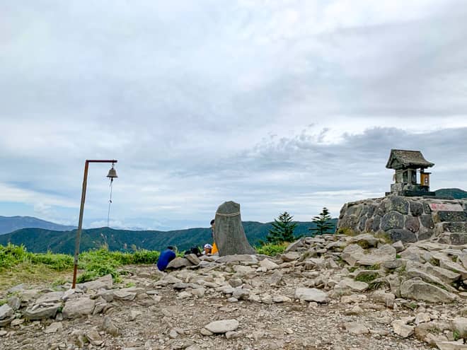 根子岳からの景色