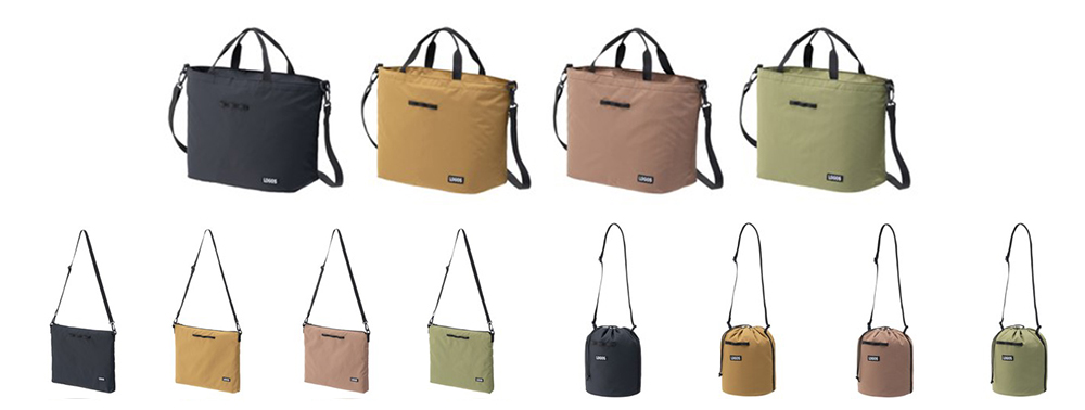 ユニセックスデザインで使いやすい！「LOGOS スタンダード バッグ」シリーズ3種 新発売！
