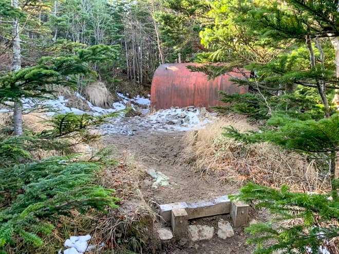 そうこうしているうちに避難シェルターに到着