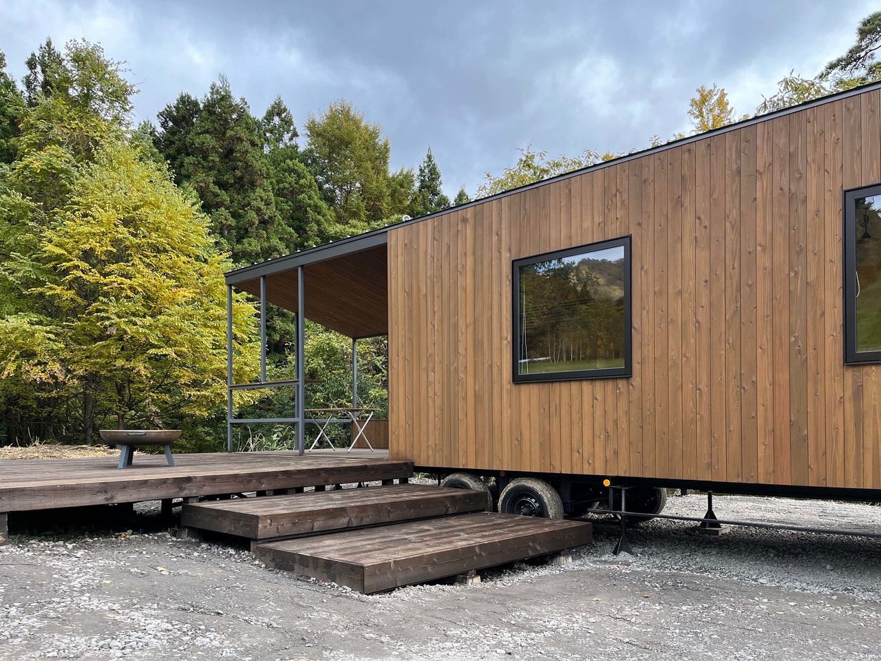 たかしな高原_デザイントレーラーハウス_4