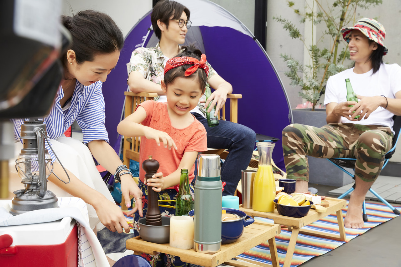 キャンプブームのイメージ画像