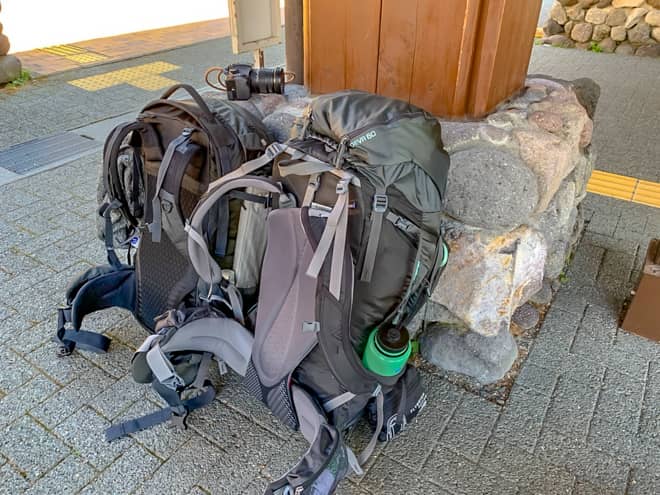 ザックに収まる防寒ギア