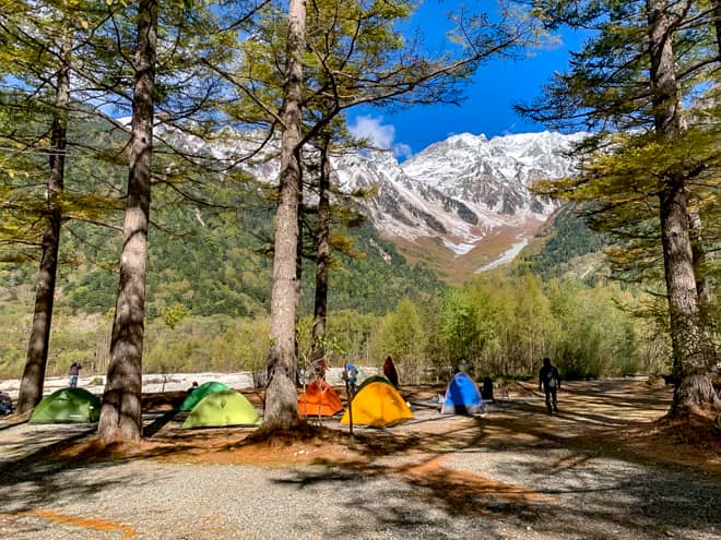 バックパックキャンプデビューにお勧めの絶景なキャンプ場