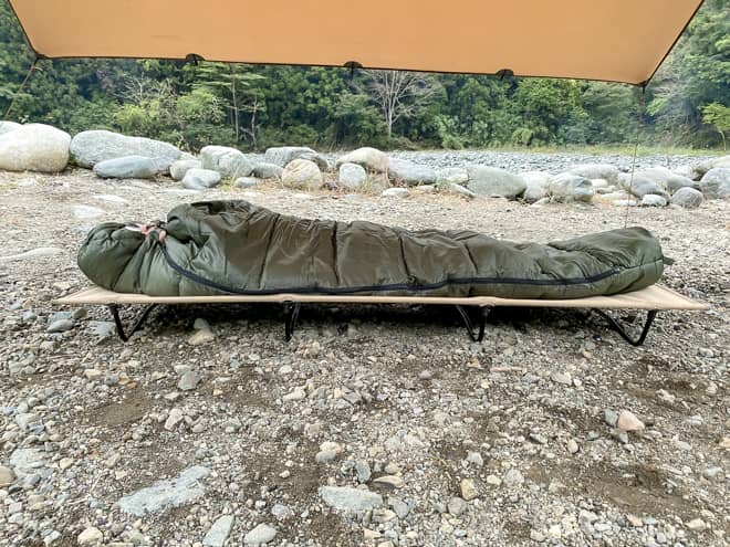 ホークギア寝袋の実践レポート