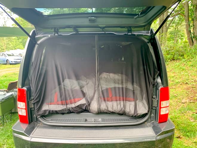 リアがハッチタイプの車でしたら