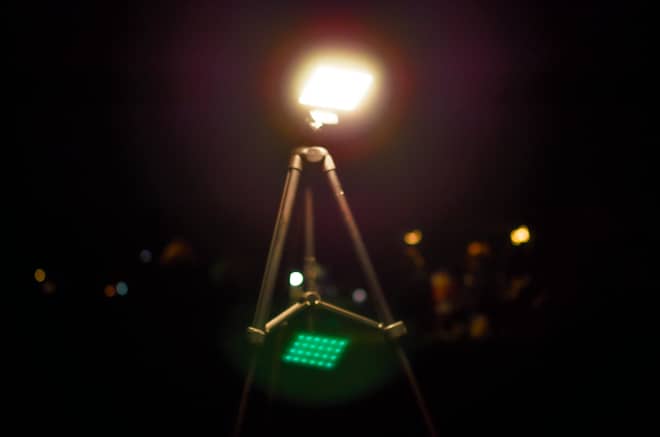 夜は本当に真っ暗