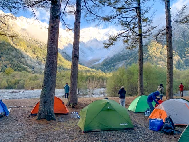 更に、車で行くことが出来ないキャンプ場や
