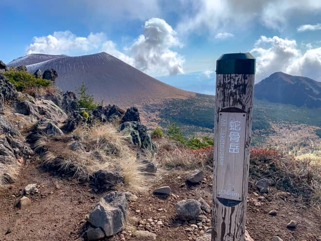 蛇骨岳に到着です