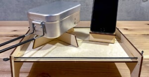 キャンプ工作キットのミニテーブルはソロ用コンパクトテーブル界に革命を起こすか？