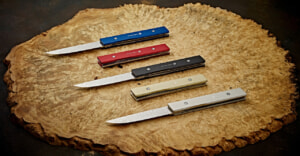 最高の切れ味がステーキを美味しくする！伝統的な越前打刃物の技術を使用した折り畳み式ステーキナイフ
