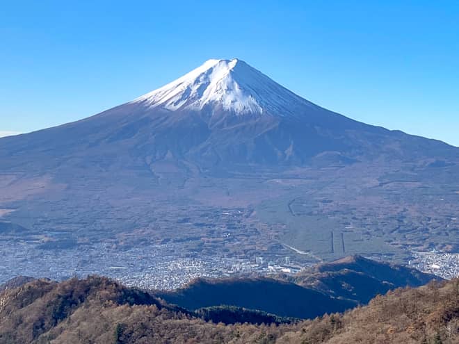 開運山山頂は噂以上に富士山の眺望が絶景でした