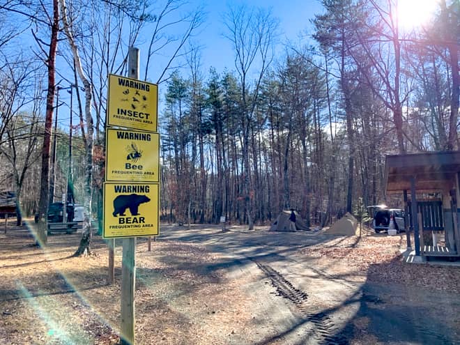 「ライジングフィールド軽井沢」の注意事項