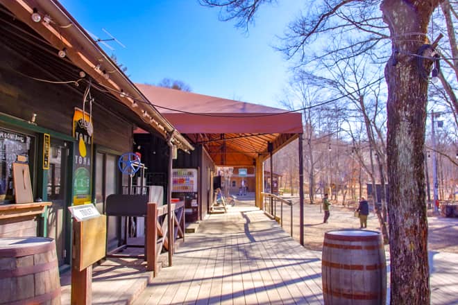 オシャレな非日常空間