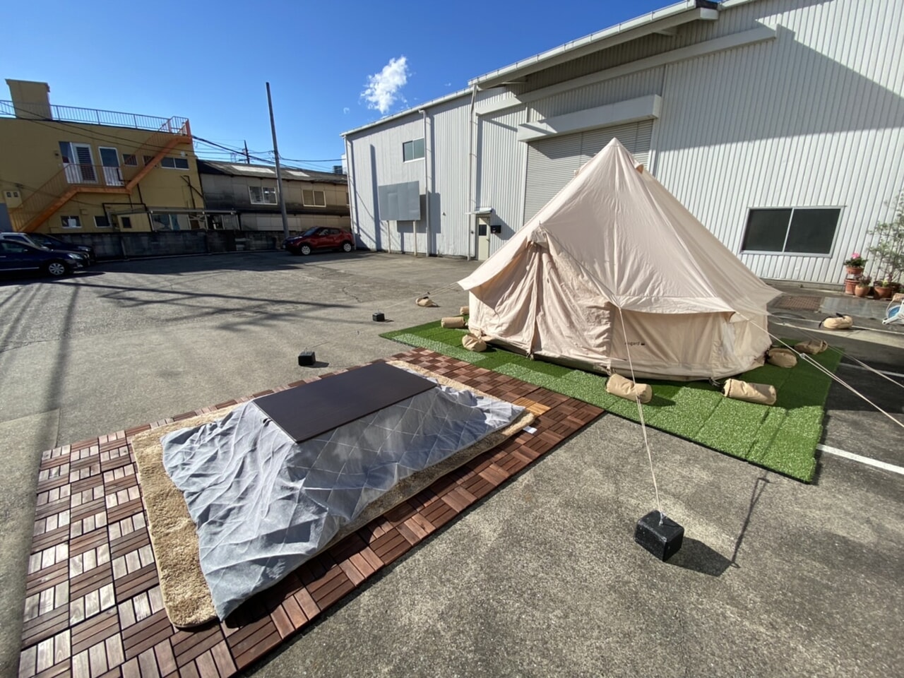 丸井錦糸町店_こたつキャンプ_7