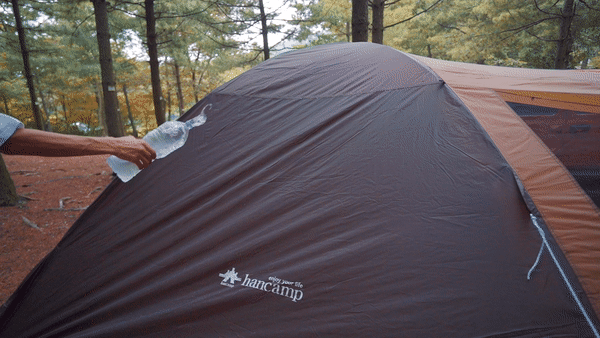 撥水性ばつぐんのリップストップ生地