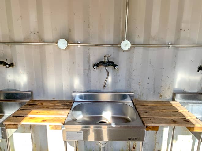 炊事場（ベース2.3.4.5）