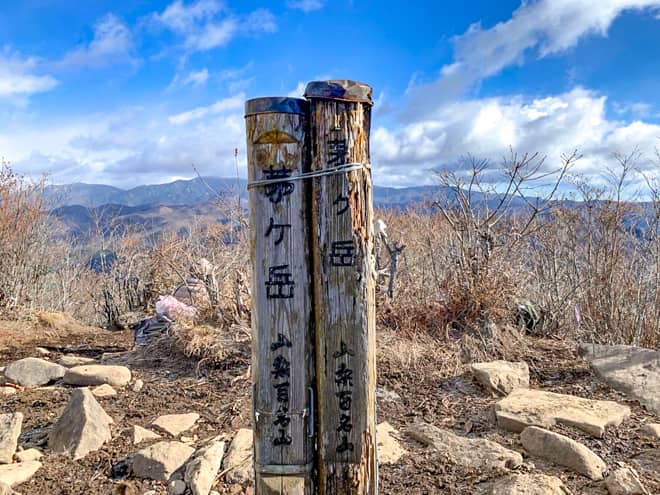 茅ヶ岳山頂は想像以上に眺望が絶景でした