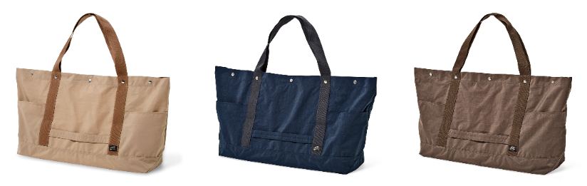 長い荷物も持ち運びOK たたむと小さくなる撥水加工の細長ビッグナイロントートバッグ (11)