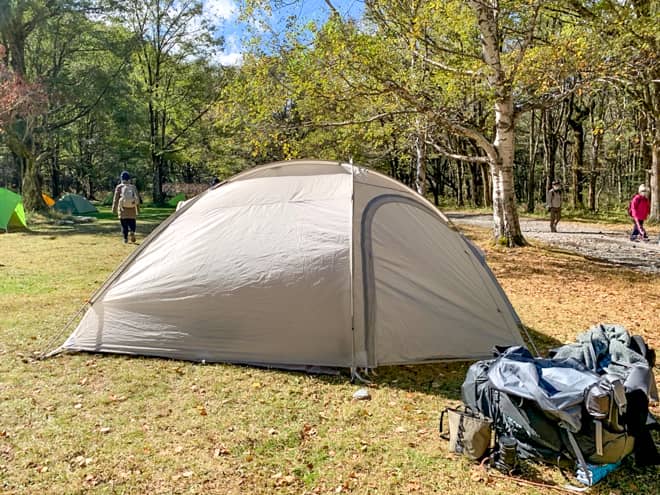 この状態のままであればシェルターとして使うことが出来る