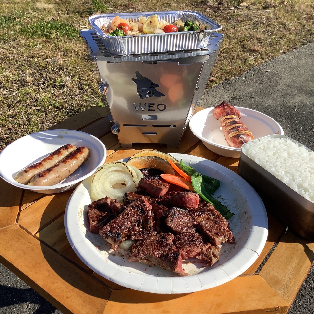 やきにく用焚き火台_9