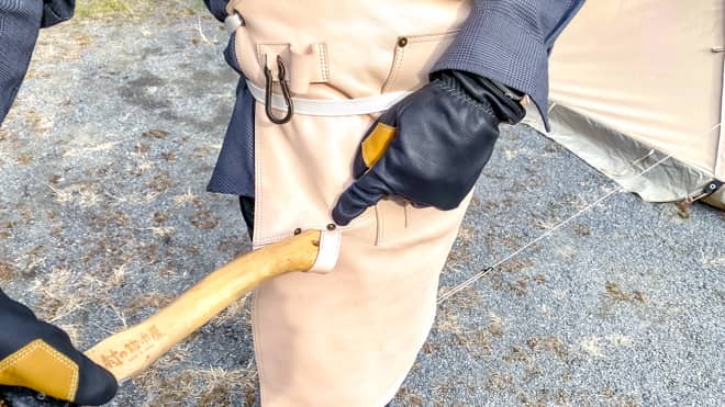 ハンマーの柄が通りにくい