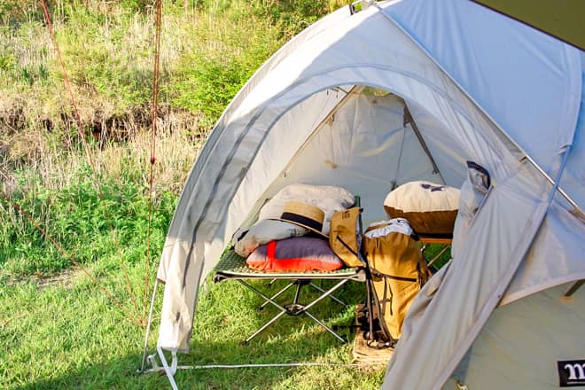 ミニシェルターとしても使用可能