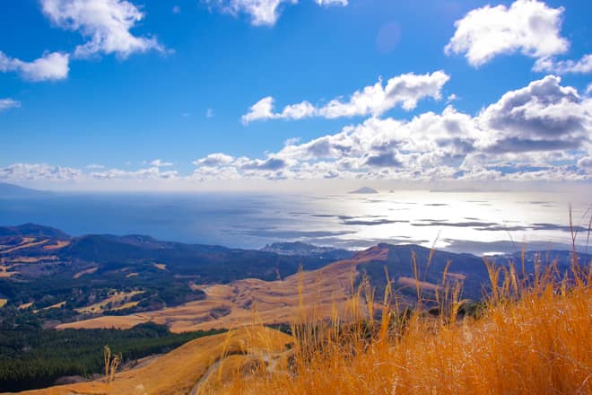 他の山では拝むことが出来ない独特の絶景が広がる