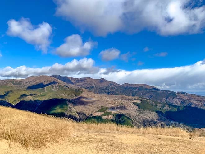 反対側からは天城山をはじめとした伊豆の山を望むことが出来ます